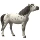 Schleich: 14916 Knabstrupper mén - . kép