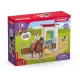 Schleich: 42710 Box de echitație Hannah & Cayenne - .foto