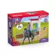 Schleich: 42709 Grajd pentru cai Lisa & Storm - .foto