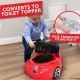 Hot Wheels – Pot de chambre voiture de course rouge - .image