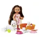 Păpușă Evi Love cu animăluțe de companie și accesorii – 2 modele diferite - .foto