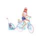 Steffi Love - Ciclista Steffi con rimorchio per bambini - .immagine