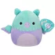 Squishmallows: Minerva, pluș grifon turcoaz-mov, 20 cm - .foto