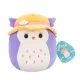 Squishmallows: Holly lila bagoly napkalappal plüss, 20 cm - . kép