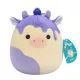 Squishmallows: Benito, blåbær-cheesecake ko plysdyr, 20 cm - .billede