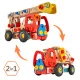 Eichhorn Constructor: Camion de pompieri de asamblat - .foto