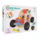 Eichhorn Constructor: Buggy din lemn de asamblat, set cu 84 de piese - .foto