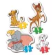 Clementoni: Clasice Disney – Primul meu puzzle, 3-6-9-12 piese - .foto