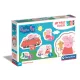 Clementoni: Peppa Pig – Primul meu puzzle, 3-6-9-12 piese - .foto