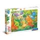 Clementoni: Dinos – Glückliche Oase Maxi-Puzzle, 24-teilig - . bild aus