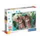 Clementoni: Gyönyörű cicaikrek puzzle - 60 db-os - . kép