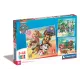Clementoni: Patrula Cățelușilor puzzle – set de 3 x 48 piese - .foto