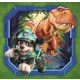 Clementoni: Patrula Cățelușilor – Dino Movie puzzle – set 3 x 48 piese - .foto