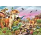 Clementoni: Ținutul dinozaurilor puzzle – 104 piese - .foto