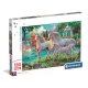 Clementoni: Unikornis a vízesésnél super puzzle - 108 db-os - . kép