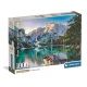 Clementoni: El esmeralda del lago di Braies – rompecabezas de 1000 piezas - .imagen