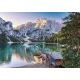 Clementoni: Braies-søens smaragd – puslespil på 1000 brikker - .billede