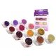 TyToo: Csillámpor szett csillámtetováláshoz - 12 x 2,5 ml, meleg színek - . kép