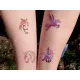TyToo: Set de sclipici pentru tatuaje temporare - 12 x 2,5 ml, culori calde - .foto