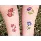 TyToo: Set de purpurina para tatuajes de brillo - 12 x 2,5 ml, colores básicos - .imagen
