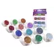 TyToo: Set de sclipici pentru tatuaje cu sclipici - 12 x 2,5 ml, culori mixte - .foto