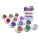 TyToo: Sädeluskomplekt glittertätoveeringuks – 12 × 2,5 ml, mitu värvi - .pilt