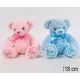 Siddende bamse, 18 cm, 2 varianter - .billede