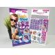 TyToo : set de pochoirs Beasts & Steel pour tatouage pailleté - .image