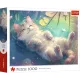 Trefl: Tökéletes cicapihenés - 1000 darabos puzzle - . kép