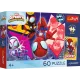 Trefl Premium Plus Kids: A Csodálatos Pókember és Barátai - 60 darabos puzzle - . kép