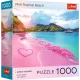 Trefl: Rózsaszín trópusi tengerpart - 1000 darabos puzzle - . kép