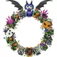 LEGO® Iconic coroniță de Halloween 40825 - .foto