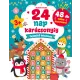 24 nap karácsonyig - fejlesztő feladatok 48 db vidám matricával +3 - . kép