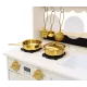 Tooky Toy: bucătărie din lemn pentru copii cu accesorii - .foto