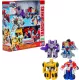 Transformers: Set figurine robot transformabile eroi și răufăcători, 4 bucăți, 11 cm - .foto