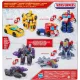 Transformers: Hősök és gonosztevők átalakítható robotfigura szett, 4 db-os, 11 cm - . kép