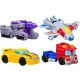 Transformers: Set figurine robot transformabile eroi și răufăcători, 4 bucăți, 11 cm - .foto