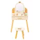 Tooky Toy: măsuță de toaletă din lemn cu scaun - .foto