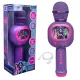 Microfon karaoke wireless K-Pop Academy – cu difuzor integrat și efecte de lumini - .foto