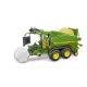 Prasa rolująca Bruder John Deere C441R z komorą owijania folią - .zdjęcie 