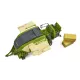 Presă de balotat mare Bruder Krone BiG Pack 1290 HDP VC cu 2 baloți dreptunghiulari de fân - .foto
