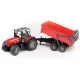 Bruder Massey Ferguson 7480 billenős pótkocsival - . kép