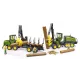 Bruder utilaj forestier John Deere 1270G pentru recoltarea lemnului, cu un singur trunchi - .foto