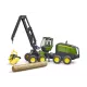 Bruder John Deere 1270G fakitermelő gép 1 fatörzzsel - . kép