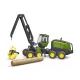 Bruder John Deere 1270G mežizstrādes mašīna ar 1 koka stumbru - .attēls