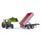 Bruder Fendt Vario 211 cu încărcător frontal și remorcă basculantă - .foto