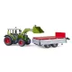 Bruder Fendt Vario 211 cu încărcător frontal și remorcă basculantă - .foto