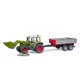 Bruder Fendt Vario 211 cu încărcător frontal și remorcă basculantă - .foto