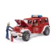 Autospecială de pompieri Bruder Jeep Wrangler Unlimited Rubicon cu pompier - .foto