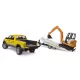 Bruder RAM Rental Service minikotróval - . kép